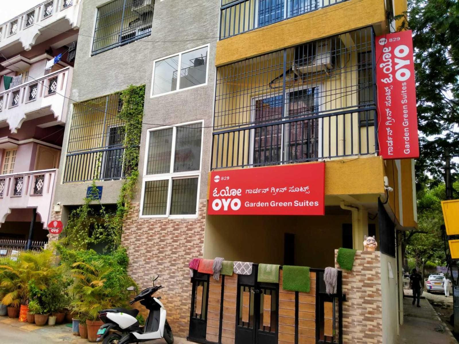 Hotel Garden Green Bangalore Bagian luar foto